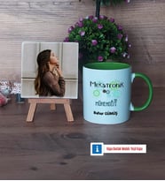 Mekatronik Mühendisi Fotoğraflı Dekoratif Taş, Kupa Bardak Beyaz Hediye (Model 14)