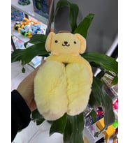 Cinnamoroll Kuromi Peluş Katlanır Kulaklık (Sarı)