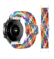 Samsung Galaxy Watch Gear S3 3 45mm 46mm Kordon Örgü Tokalı Kordon (Karışık)