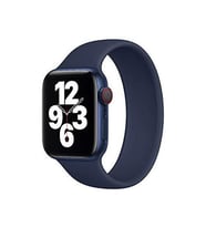 Ceponya Apple Watch 40mm KRD-31 Solo Loop Large Kordon (Siyah)