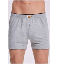İlke Erkek Penye Boxer 011 - 6 Adet (Gri)