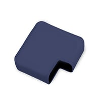 Type-C Şarj Aleti Silikon Kılıfı MacBook Air A1932 30W MacBook A1534 USB-C 29W (Mavi)