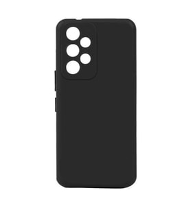 Samsung Galaxy A23 Kılıf Kamera Korumalı Silikon Rubber Arka Kapak (Siyah)