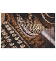 Cakapuzzle Antika Daktilo Yakın Çekim Puzzle Yapboz MDF (Ahşap) (500 Parça)