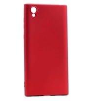 Sony Xperia L1 Kılıf Soft Mat Premier Case (Kırmızı)
