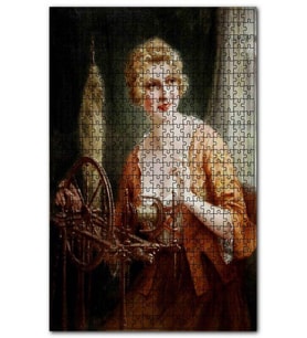 Cakapuzzle François Martin Kavel Fransa Catherine Rose Puzzle Yapboz MDF (Ahşap) (1000 Parça)