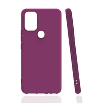 İnfinix Smart 5 Kılıf Biye Yumuşak Silikon Case (Lila)