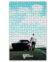 Cakapuzzle Hızlı ve Öfkeli 6 Poster Puzzle Yapboz MDF (Ahşap) (255 Parça)