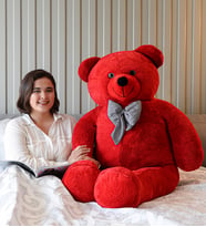 Pandamkee 170 Cm Sevgiliye Özel Hediyelik Ayı (Kırmızı)