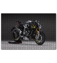 Cakapuzzle MV Agusta Brutale  Puzzle Yapboz MDF (Ahşap) (500 Parça)