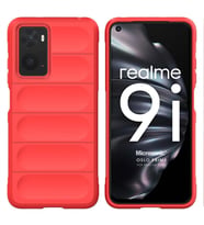 Microsonic Realme 9i 4G Kılıf Oslo Prime Yeşil (Kırmızı)