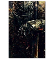 Cakapuzzle Dark Souls 2 Savaşçı Şövalye Puzzle Yapboz MDF (Ahşap) (1000 Parça)