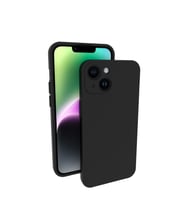 iPhone 14 Kılıf Kamera Korumalı Silikon Rubber Arka Kapak (Siyah)