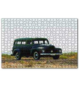 Cakapuzzle  Klasik Otomobil Göseli  Puzzle Yapboz MDF (Ahşap) (1000 Parça)