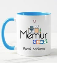 Memur Kupa Bardağı (Mavi)