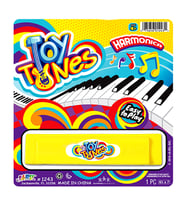 Mızıka Eğitici Oyuncak Toy Tunes Harmonika Mavi (Sarı)