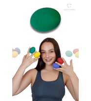 Silikon Stres Topu El Egzersizi EL kasları ve Fizik Tedavisi Topu FC-050 (Yeşil)