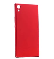 Sony Xperia XA1 Ultra Kılıf Soft Mat Premier Case (Kırmızı)