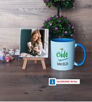 Gıda Mühendisi Fotoğraflı Dekoratif Taş, Kupa Bardak Beyaz Hediye (Model 4)