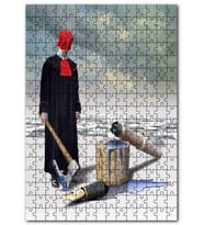 Cakapuzzle Dolmakalem İnfaz ve İzleyici Kağıtlar  Puzzle Yapboz MDF (Ahşap) (500 Parça)