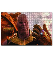 Cakapuzzle  Avengers Infinity War Thanos  Puzzle Yapboz MDF (Ahşap) (1000 Parça)