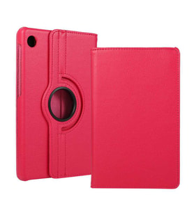 Huawei Mate Pad T10 Zore Dönebilen Standlı Tablet Kılıfı (Pembe)