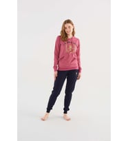 U.S. PoloAssn 16812 Kadın Uzun Kollu Pijama Takımı