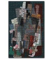 Cakapuzzle Man with a Pipe, 1915 by Pablo Picasso Puzzle Yapboz MDF (Ahşap) (1000 Parça)