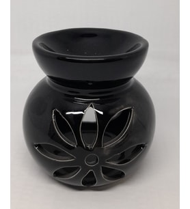 KANVANTA LOTUS ÇİÇEĞİ BUHURDANLIK (Siyah)