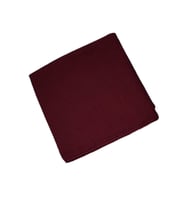 Mim Eşarp Dikişli Yazma (Bordo)