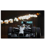 Cakapuzzle Lewis Hamilton Formül 1 2019 Görseli  Puzzle Yapboz MDF (Ahşap) (500 Parça)