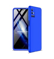Galaxy M31S Kılıf Zore Ays Full Koruma Kılıf (Mavi)
