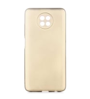 Xiaomi Redmi Note 9T Kılıf Soft Mat Premier Case (Gold)