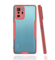 Xiaomi Poco X3 GT Kılıf Zore Parfe Kenarları Pastel Renk Silikon (Pembe)
