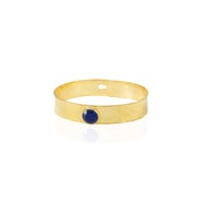 Kadir Jewellery 22 Ayar Altın Kaplama El İşçiliği Zirkon Taşlı Kadın Kelepçe Bilezik (Parlement)