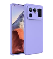 Xiaomi Mi 11 Ultra Kılıf İçi Kadife Lansman Kapak (Lila)