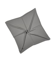 Mısırlı Eşarpları Queen Krep Eşarp 140x140 cm (Gri)