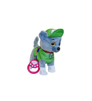 Paw Patrol Köpek Yürüyen, Havlayan Müzikli Tasmalı Kumandalı Peluş Oyuncak (Yeşil)
