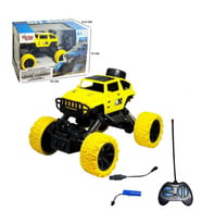 Uzaktan Kumandalı, Full Fonksiyonlu, Şarjlı, Büyük Teker Off Road Jeep Araba (Sarı)