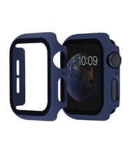 Apple Watch 38mm Full Kasa Korumalı Ekran Koruyucu (Lacivert)