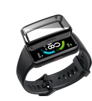 Huawei Band 6 Silikon Parlak Renkli Ekran Koruyuculu Kasa Koruyucu 02
