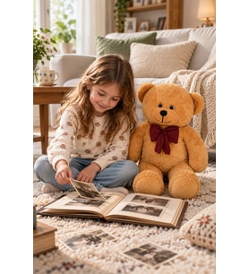 Pandamkee 80 Cm Sevgiliye Özel Hediyelik Ayı (Kahverengi)