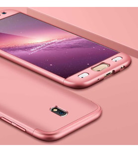 Galaxy J530 Pro Kılıf Zore Ays Full Koruma Kılıf (Rose)