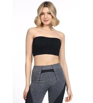 Miorre Seamless Straplez Askısız Pedsiz Büstiyer (Beyaz)