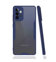 Galaxy A72 Kılıf Zore Parfe Kenarları Pastel Renk Silikon Kılıf (Lacivert)