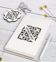BK Gift Kişiye Özel İsimli Siyah Defter Kalem Ve Anahtarlık Hediye Seti-10 (Model 2)