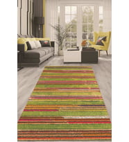 Dijital Kaymaz Taban Yıkanabilir Modern Renkli Salon Halısı Mutfak Halısı Yolluk ND-HT-966 (Çok Renkli)