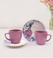 2'li Türk Kahvesi Fincan Takımı (Pembe)