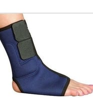 Medikal Ortopedi Ayak Topuk Destek Bilekliği Bileklik Bilek Bandı Koruyucu Malleol Destekli Bileklik (Mavi)