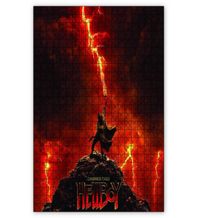Cakapuzzle Hellboy Darkness Calls Puzzle Yapboz MDF (Ahşap) (1000 Parça)